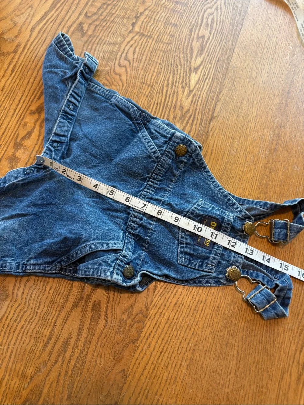 Vintage Oshkosh overalls Made in USA baby 12mo